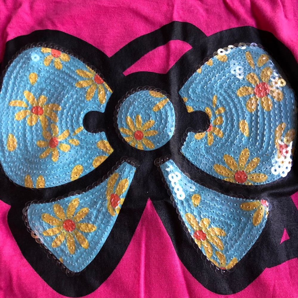 Hello Kitty Sequin Hot Pink Tank